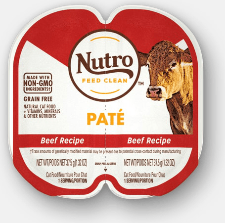 Nutro Pate Natural Beef Recipe Pate